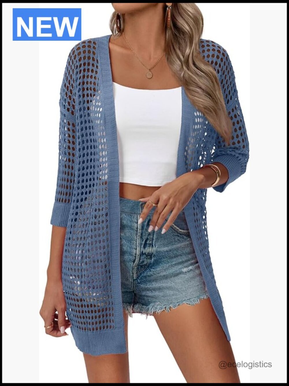 Lightweight Crochet Cardigan, Short Sleeve Boho Kimono, Open Front Sweater,